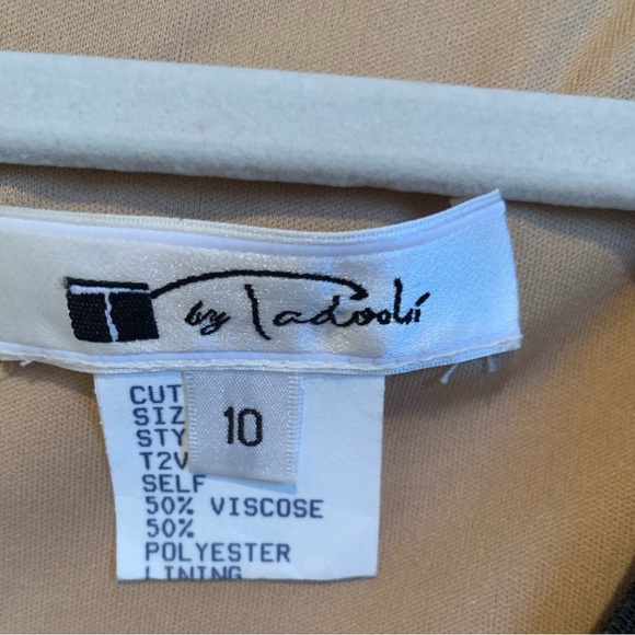 T by Tadashi black lace dress. Size 10. EUC - Picture 4 of 5